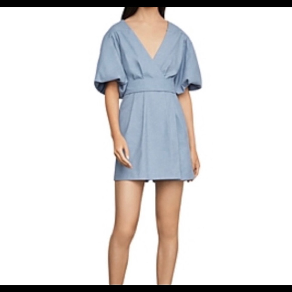 🔥🔥 BCBGMAXAZRIA Chambray Romper 🔥🔥